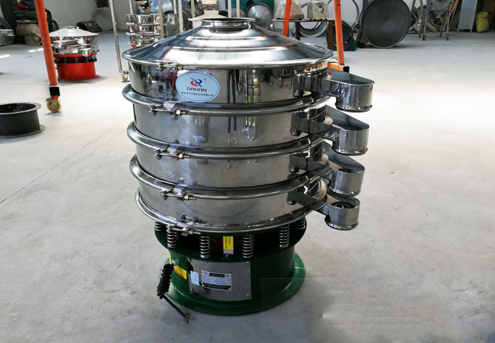 玉米淀粉專用振動篩分級、比重去石機、永磁滾筒和洗麥機等。
